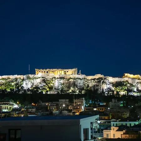 Urban Loft With Balcony Across The Acropolis! *